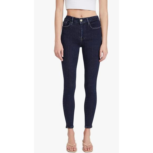 FRAME Le One Skinny Jean Women’s Size 2 Dark Wash in Keller - Picture 1 of 10